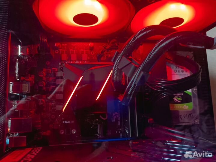 Игровой пк rtx 4060ti, i5 14400F, и монитор 27