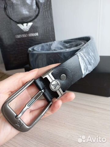 Мужской кожаный ремень