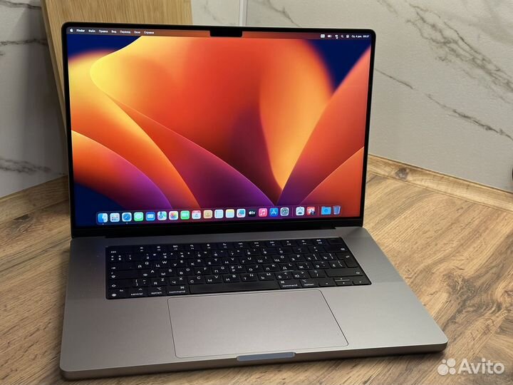 Macbook Pro 16 M1 Pro 16/512gb 94 цикла