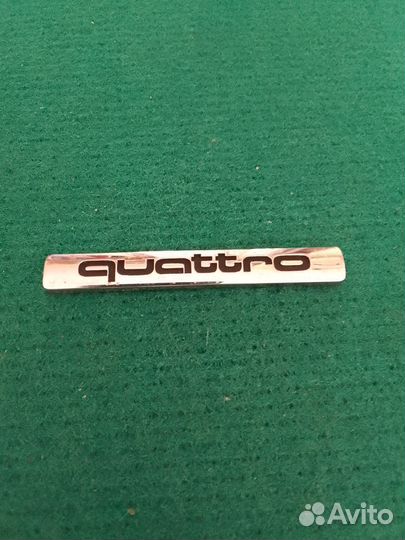 Эмблема Quattro задняя оригинал Audi Q5