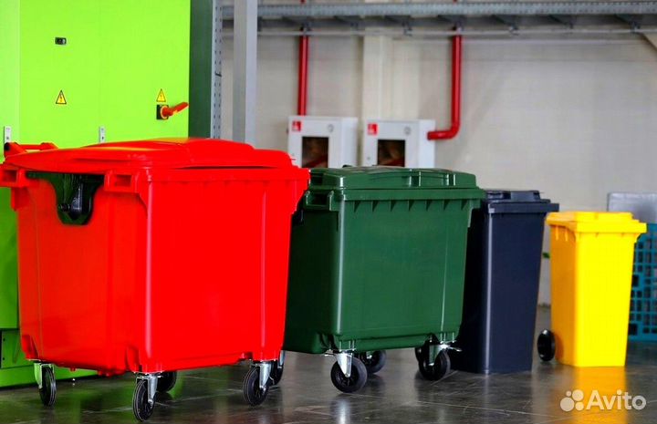 Пластиковый контейнер 1100л. Арт. 15150