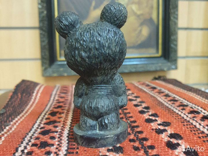 Медведь чугун литье