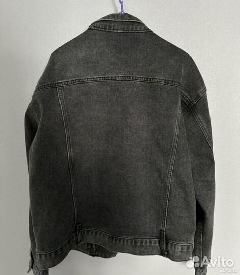 Джинсовая куртка женская оверсайз