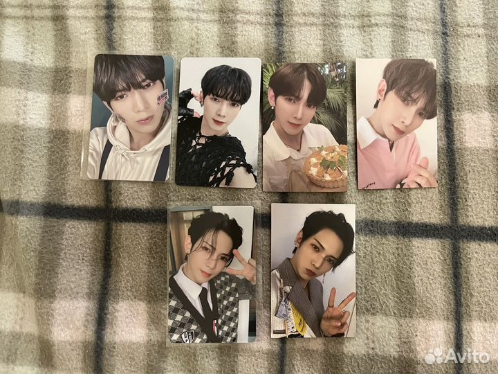 Карты ateez все участники