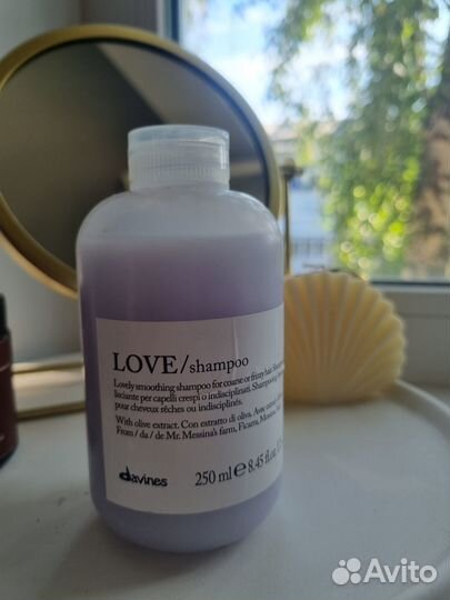 Новый davines love shampoo, lovely smoothing shamp