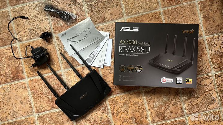 Роутер asus RT-AX58U v2