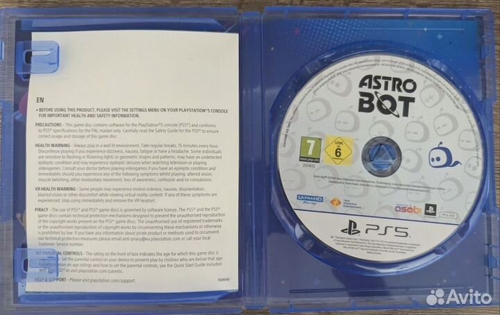 Astro bot ps5 диск