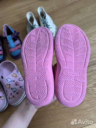 Обувь для девочки 27 размер Crocs 10