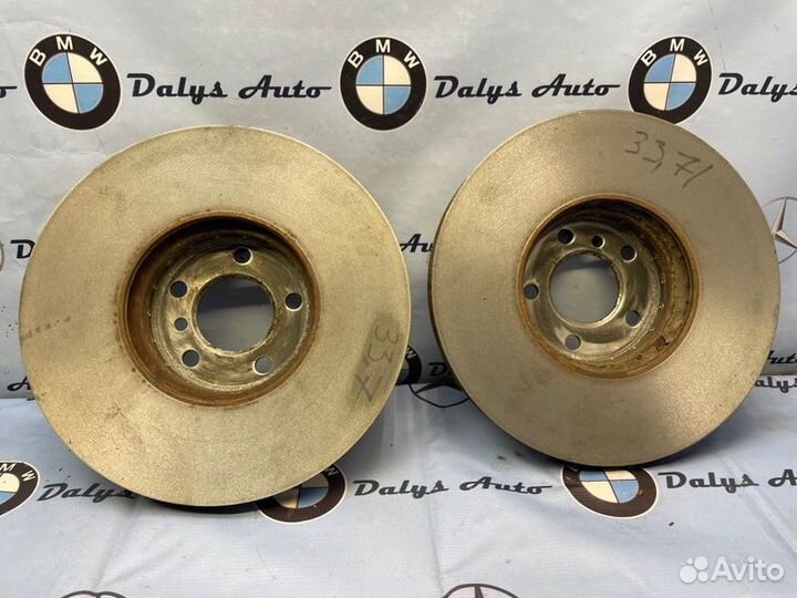 Тормозные диски вентилируемые к-кт переднее Bmw