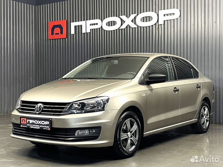 Volkswagen Polo 1.6 AT, 2016, 141 892 км