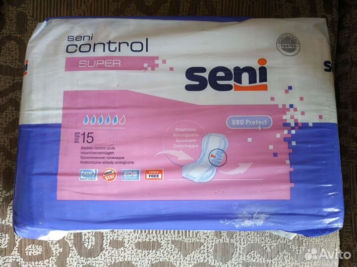 Урологические прокладки женские сени