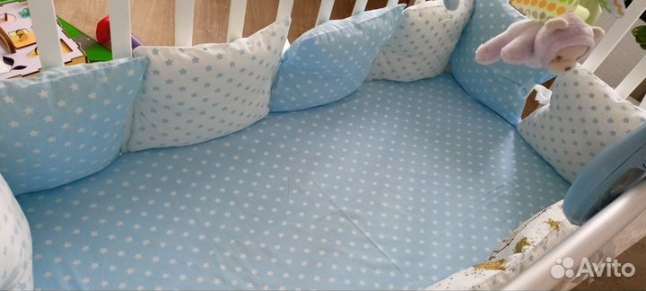 Бортики в детскую кроватку