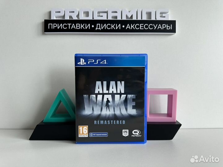 Alan Wake диск для Sony PS4