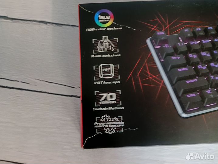 Механическая клавиатура Zet Gaming Blade Pro