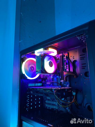 Игровой пк 6 ядер/RX 570 Gaming/12гб оперативка/SS