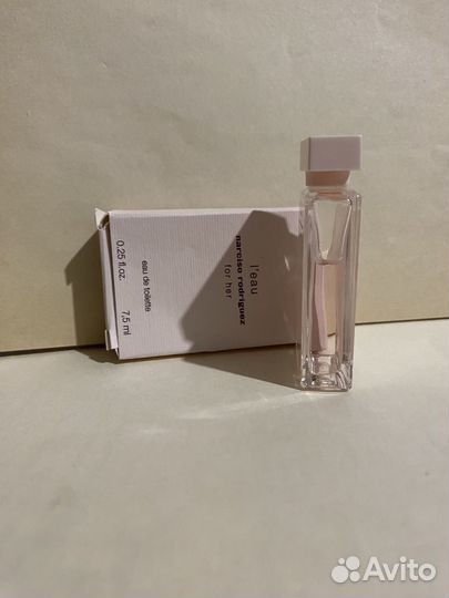 Туалетная вода l'eau narciso rodriguez