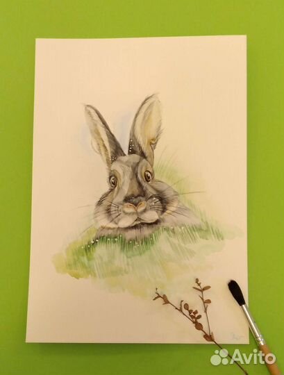 Картина акварелью 