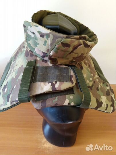 Защита шеи увеличенная с баллистикой свмпэ Бр1