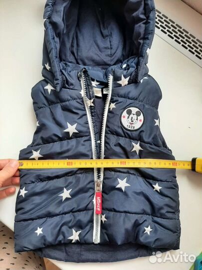 Жилетка h&m 9-12-18 месяцев