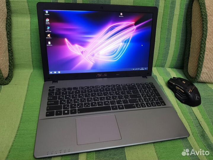 Игровой Asus 12 гигов, 2 видюхи, на Intel i3 4 ядр