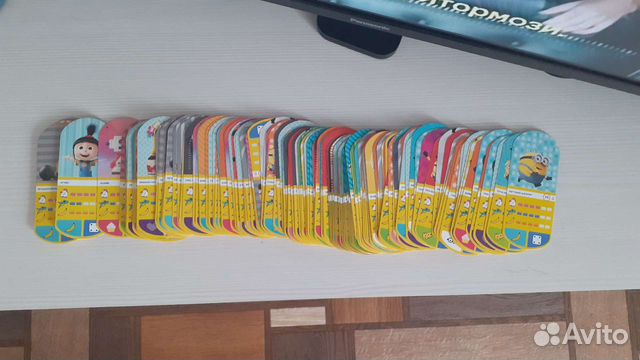 Коллекция карточек миньоны