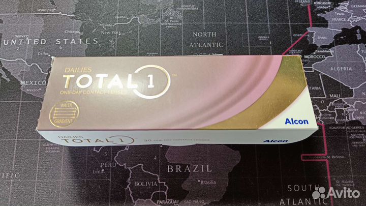 Линзы контактные Alcon Dailies Total 1 -3,50 10шт