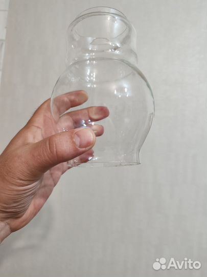 Стекло для керосиновой лампы летучая мышь СССР