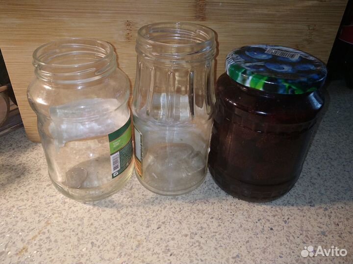Банки стеклянные пустые