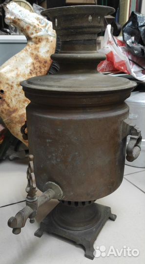 Самовар Угольный Антикварный Аленчиковъ & Зимин