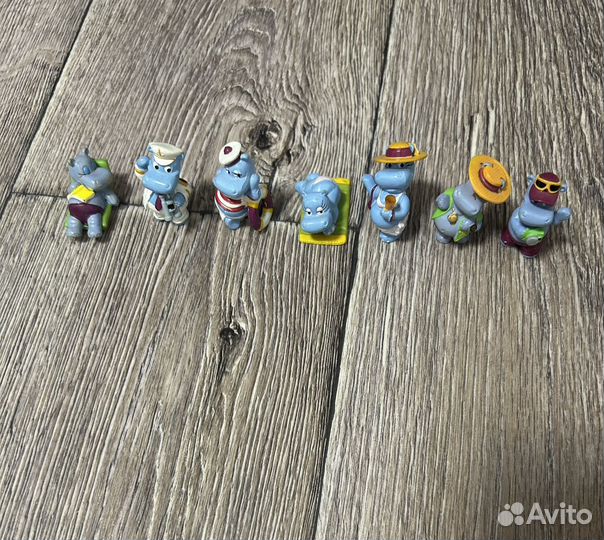 Бегемотики(на море) киндер 1993 года ferrero