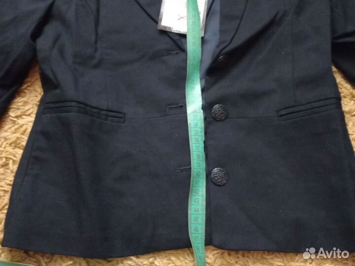 Пиджак темно синий