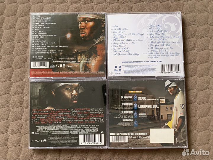 Музыкальные диски 50 Cent