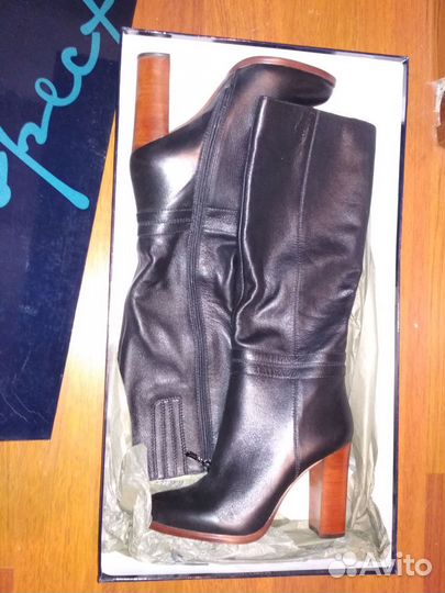 Сапоги женские натуральная кожа 38