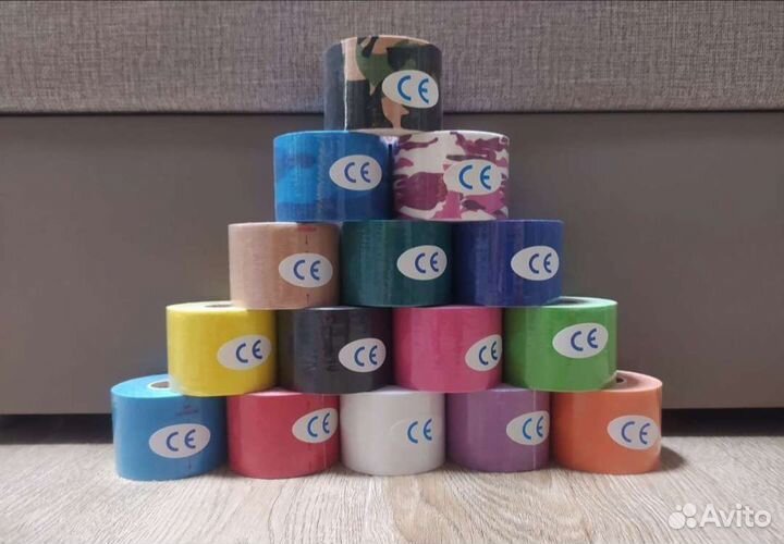 Лента тейп кинезио 5м х 5см