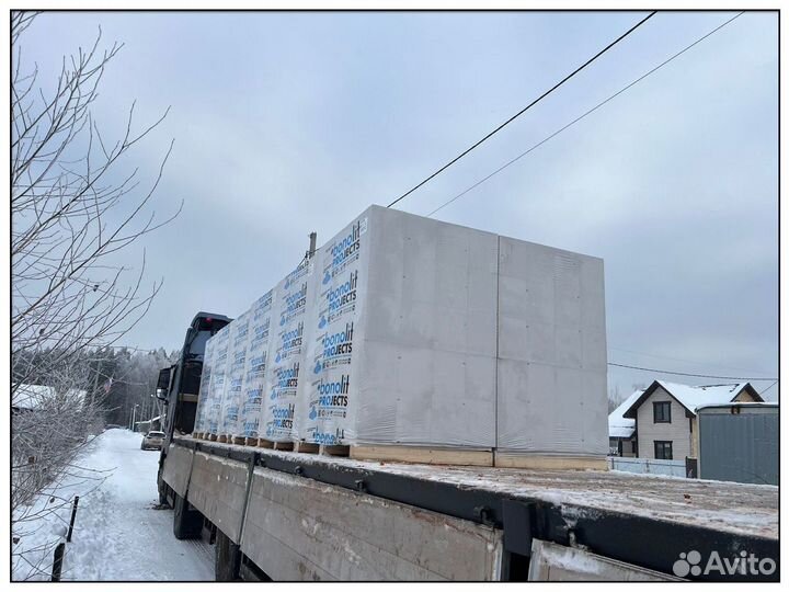 Газобетонные блоки перегородочные