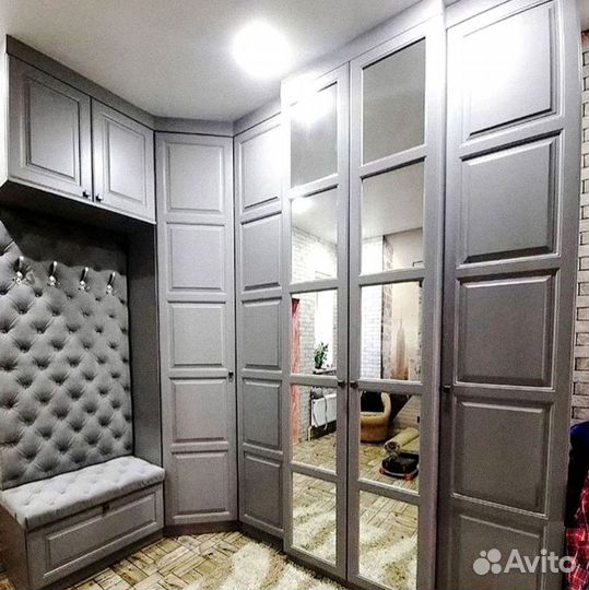 Шкаф в прихожую на заказ от производителя