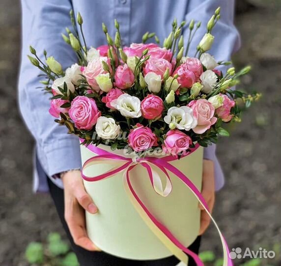 Цветы эустома букет доставка