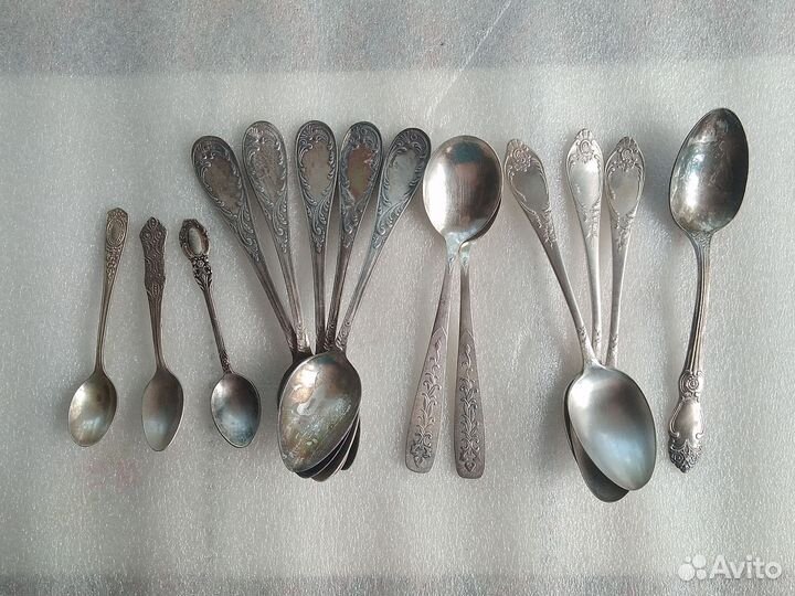 Ложки мельхиоровые СССР
