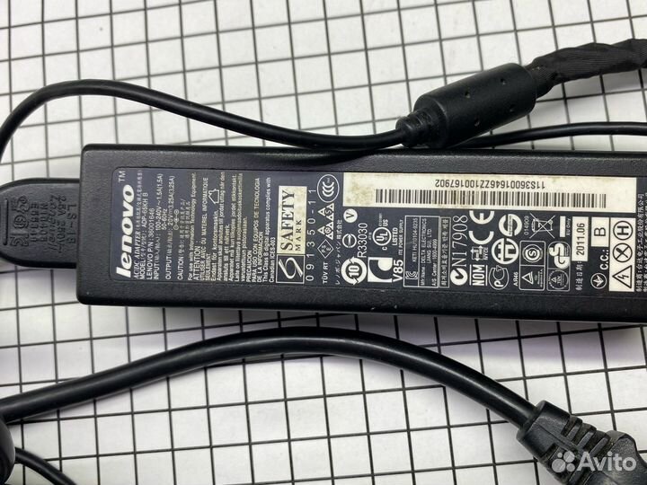 Блок Питания для ноутбука Lenovo ADP-65KH B