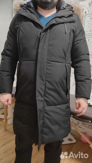 Пуховик зимний мужской 52 54