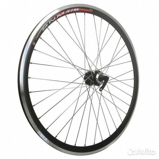 Обод 28 (алюм.) передний в сборе с втулкой