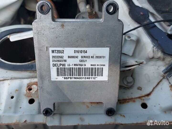 Эбу geely мк кросс