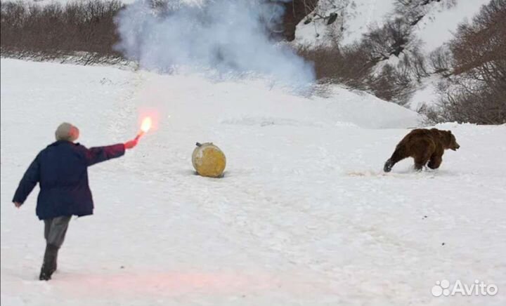 Фальшфейер Япония от медведя у петровского