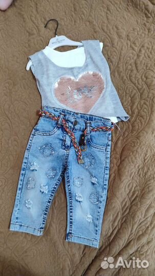 Вещи пакетом для девочки 80 размер