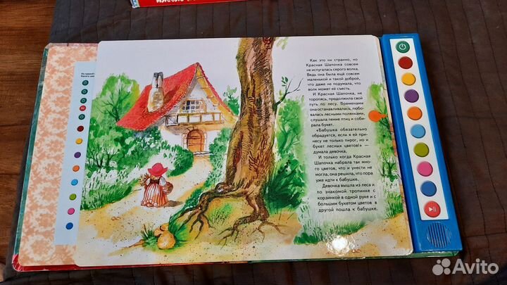 Книга плеер красная шапочка