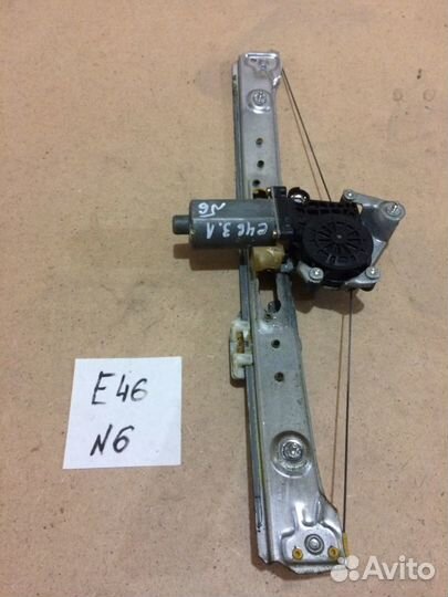 Трапеция стеклоподъемника задняя BMW 3 E46