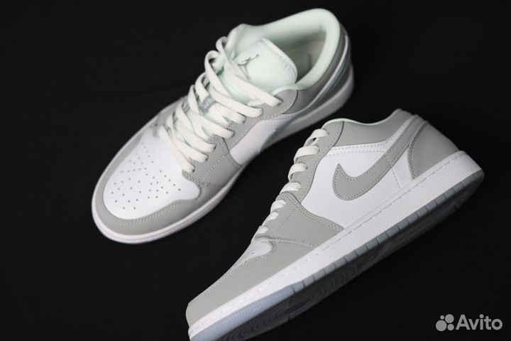 Кроссовки Nike Air Jordan 1 Low Wolf Grey