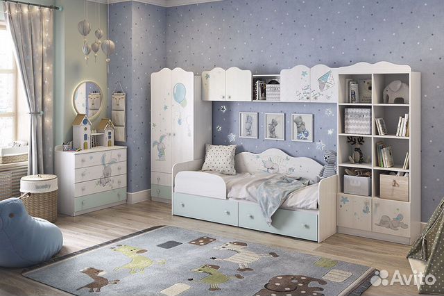 Стеллаж в детскую