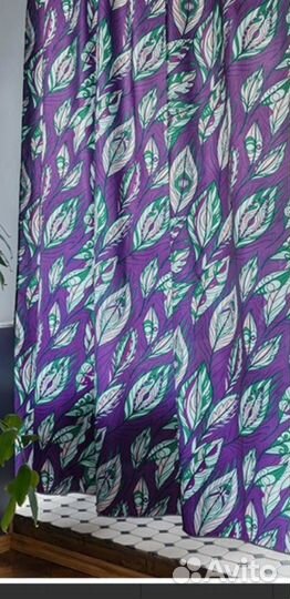 Шторка для ванной новая