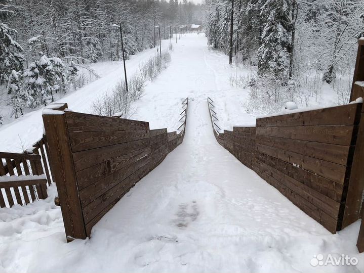 Зимняя горка 